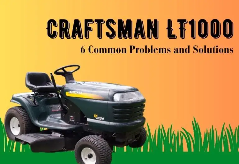 Craftsman LT1000 Problems and their Solutions
