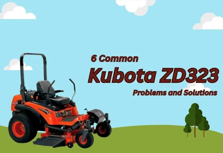 Unraveling 6 Kubota ZD323 Problems: Insights & Solutions